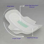 White Kushion Anion Sanitary Pads